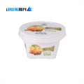 150g Smoothie de frutas frescas IML Plástico Recipiente com tampa redonda